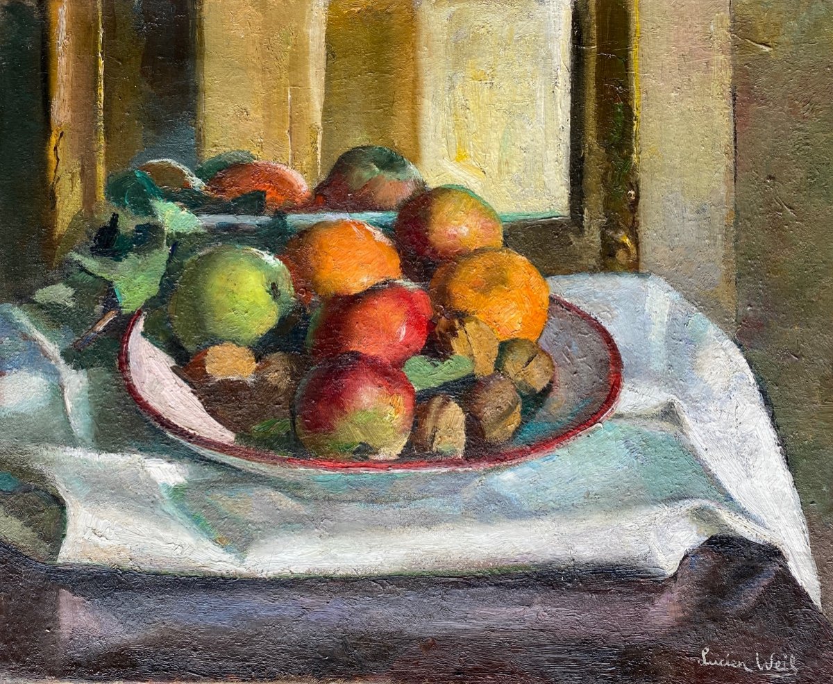 Nature morte aux fruits et au miroir – No7 Gallery
