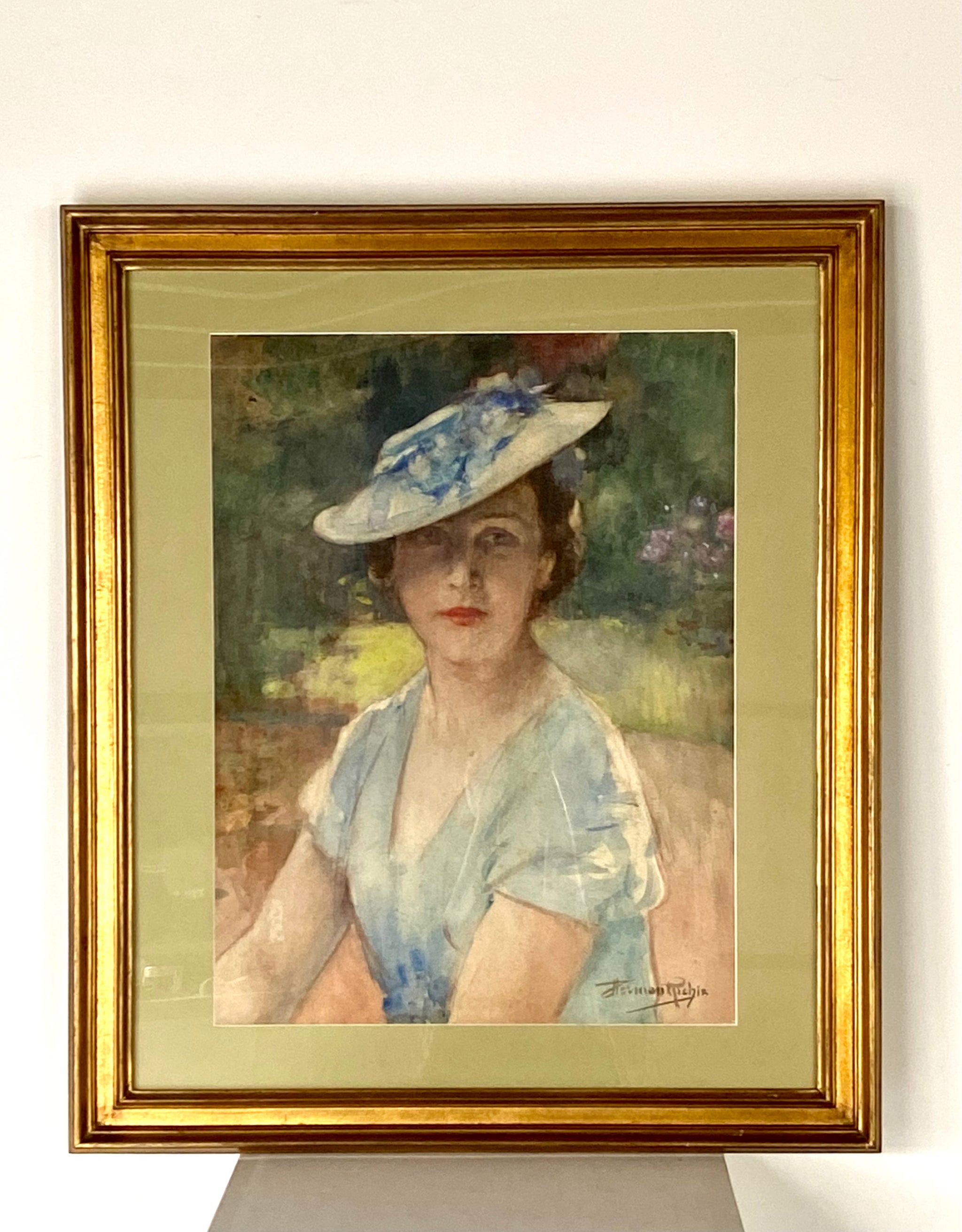 Photo Ancienne CDV - Portrait De Femme Avec Chapeau - Studio Français - Circa 1900